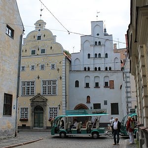 Popular sights in Riga old town