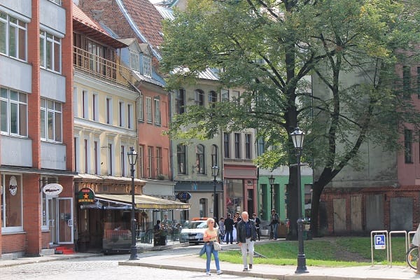 Streets of Riga old town