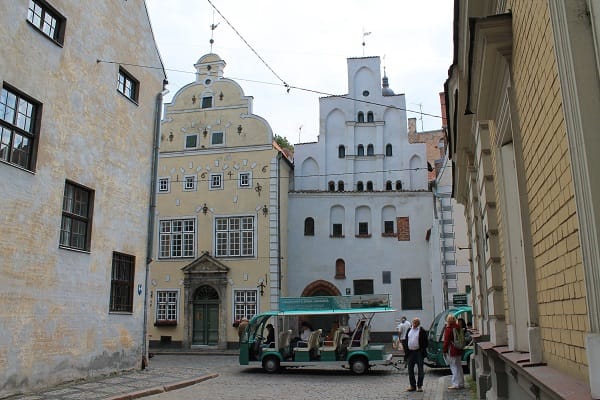 Popular sights in Riga old town