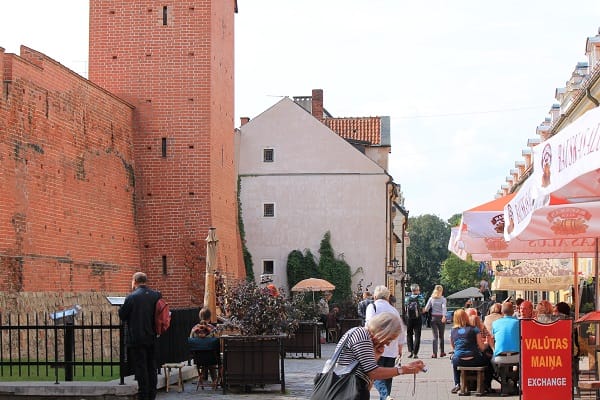 Streets of Riga old town