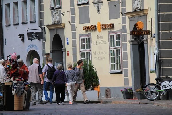 Old Riga streets