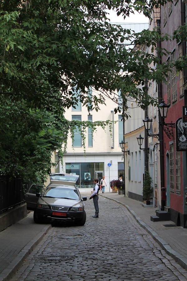 Old Riga small streets